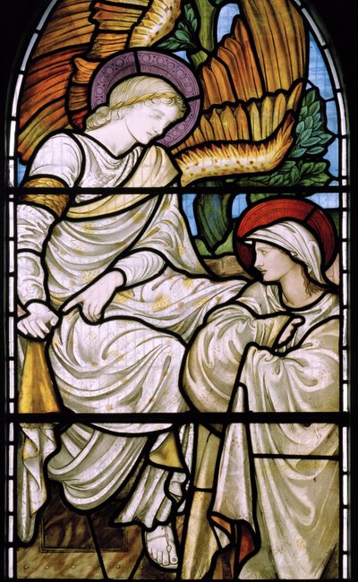 Easthampstead, St Michael & St Mary Magdalen, Morris & Co., Edward Burne-Jones, Maria Magdalena, 1876 von Edward Burne Jones